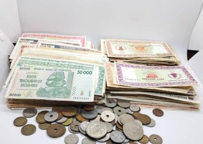Reserve Bank of Zimbabwe Mixed Notes and Coins