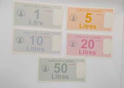 Reserve Bank Of Zimbabwe Fuel Coupons