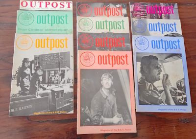 Outpost Magazine of British South Africa Police x 10