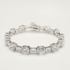 Sterling silver 925 and cubic Zirconia tennis bracelet