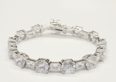 Sterling silver 925 and cubic Zirconia tennis bracelet