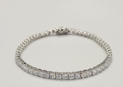 Sterling silver 925 and cubic zirconia tennis bracelet