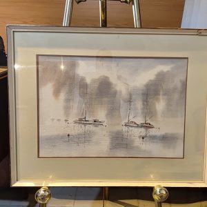 Boats Print Picture