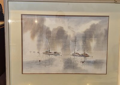 Boats Print Picture