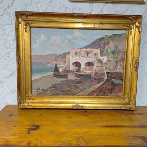 Painting (Oil on Canvas Holy Scape Nanos 1947