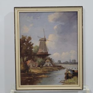 L Hartman Oil on Canvas picture