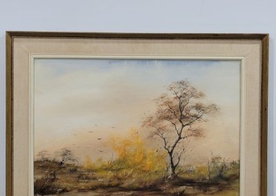 George Bartlett oil on Board painting