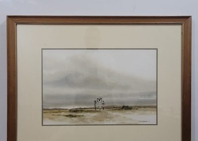 Water Color Craig Bone Africa Landscape painting