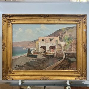 Painting (Oil on Canvas Holy Scape Nanos) 1947
