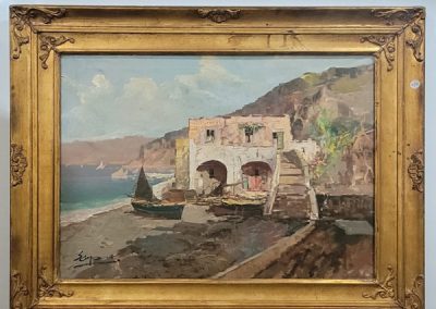 Painting (Oil on Canvas Holy Scape Nanos) 1947