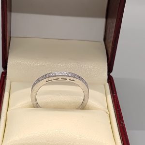 Sterling silver 925 and  cubic zirconia band
