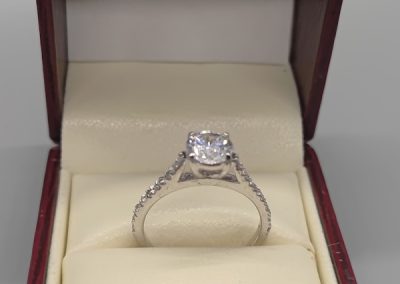 Sterling silver 925 and cubic zirconia ring