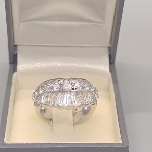 Sterling silver 925 and cubic zirconia ring