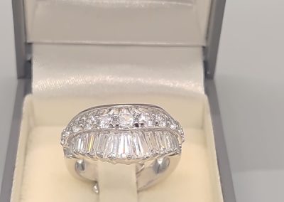 Sterling silver 925 and cubic zirconia ring