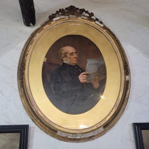 Victorian Water Color portrait of a man