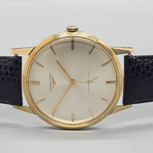 Vintage 14ct Gold Longines Manual Wind Watch